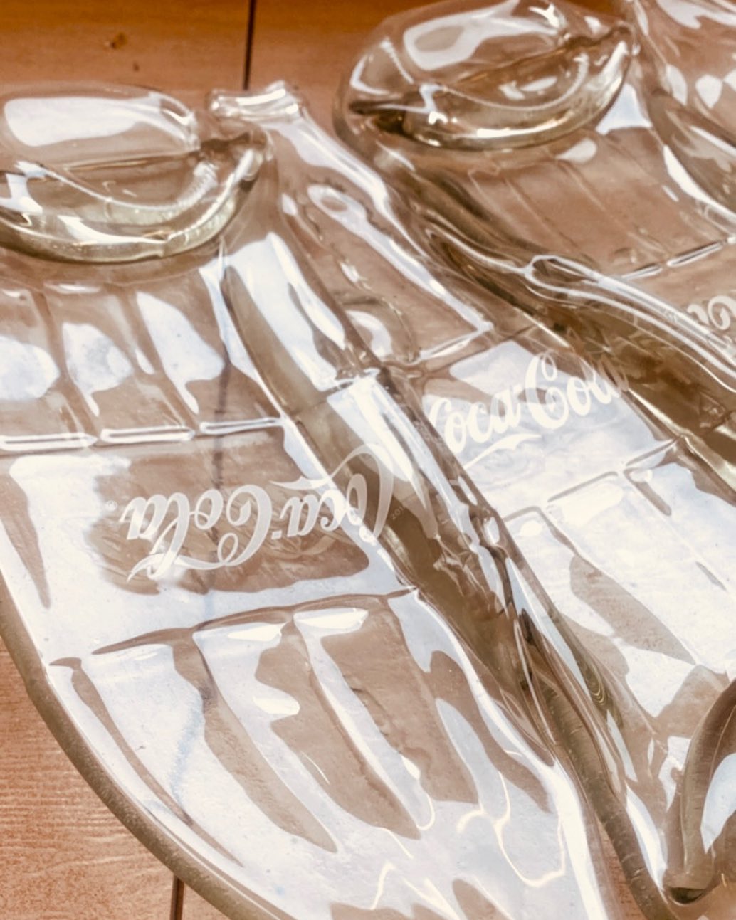 Fusingarbeit mit Glasflaschen. #art #glass #fusingglas #fusing #glaserei #kreativesarbeiten